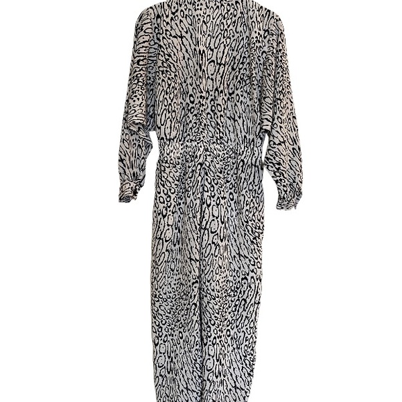 Vintage 80’s Lillie Rubin Leopard Jumpsuit - Picture 5 of 15